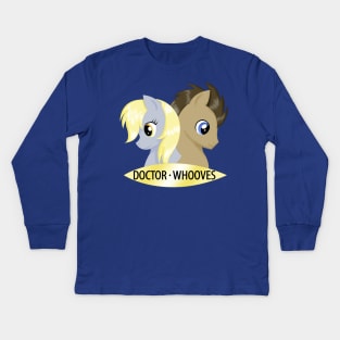 Doctor Whooves Kids Long Sleeve T-Shirt